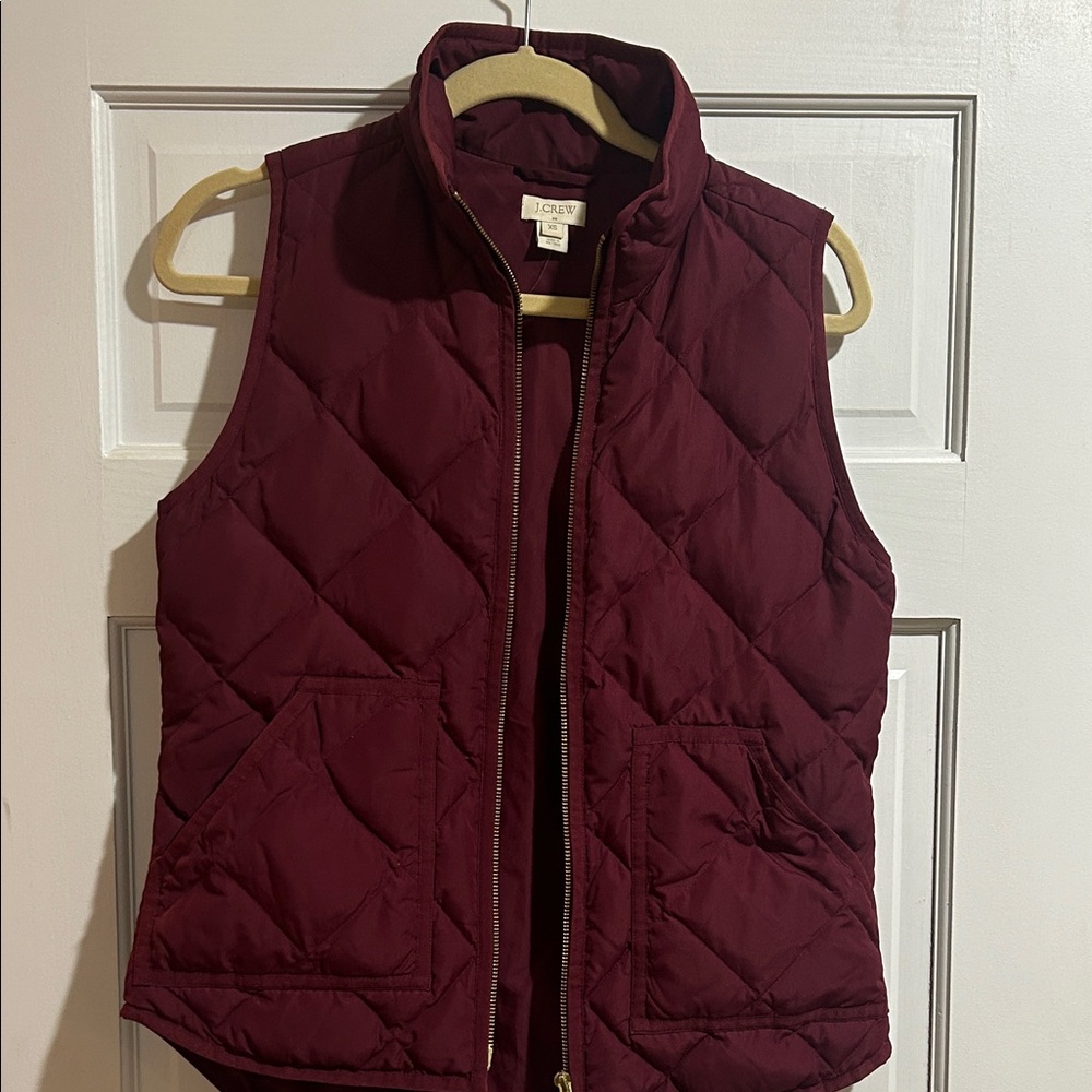 J.Crew Red Vest